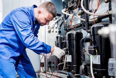 Air compressor maintenance