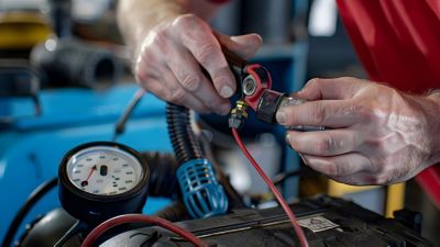 mechanical inspection of a motor