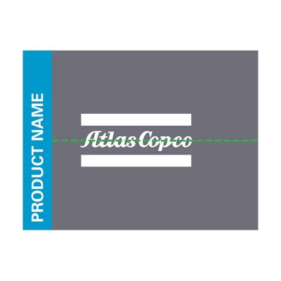 Brand elements for Atlas Copco