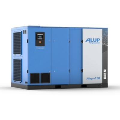ALUP Allegro 160 kW variable speed screw compressor