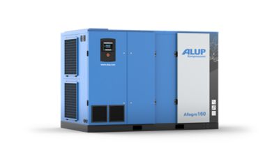 Alup Allegro 160 kW IVR oil-injected screw compressor