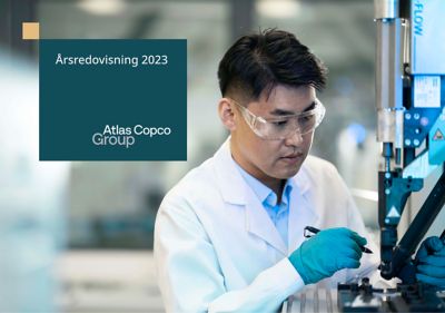 Atlas Copco Group Årsredovisning 2023 omslagsbild