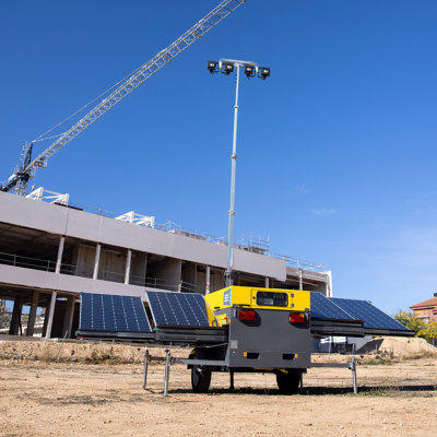 solar light tower