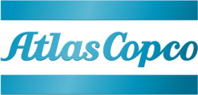 This is the logo of Atlas Copco according to the 2025 branding update
