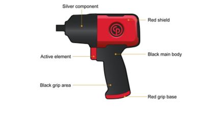Color usage example.