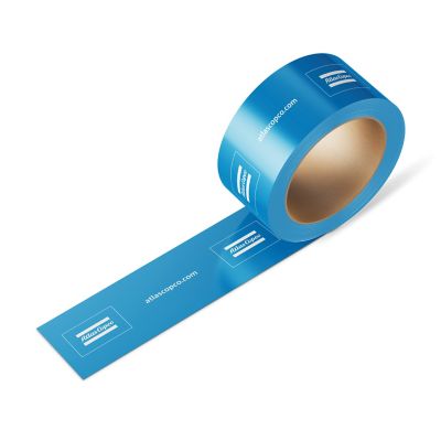 Atlas Copco packaging branding