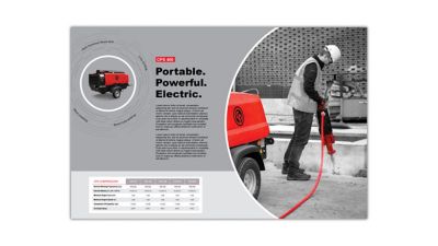 Brochure example.