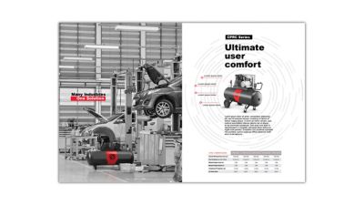Brochure example.