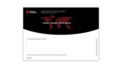 Brochure example.