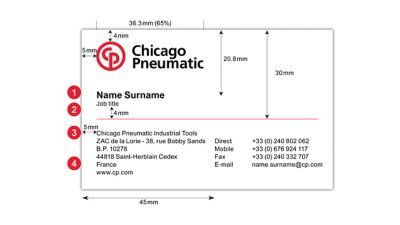 Business cards.