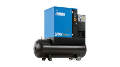 SPINN C43 Mini VSD Tank Mounted Dryer Screw Compressors Abac