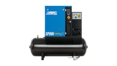 SPINN C43 Mini VSD Tank Mounted Dryer Screw Compressors Abac