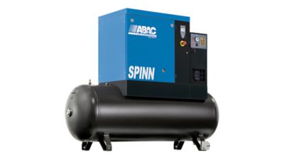 SPINN C55 Maxi FS Tank Mounted Dryer Screw Compressors Abac