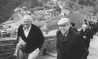 CEO Tom Wachtmeister visiting the Great Wall of China