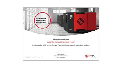 Certificate example.