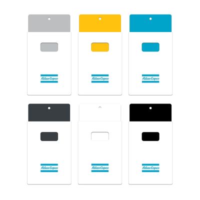 Atlas Copco brand colors