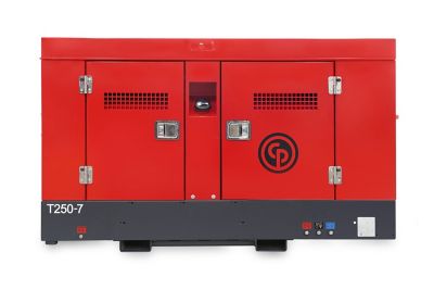 Truck air compressor T250 front view