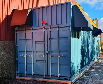 Container used for compressed air and nitrogen equipment. 