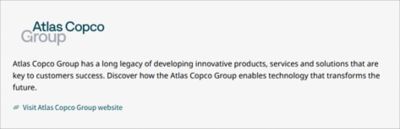 Simple content banner in a positive theme