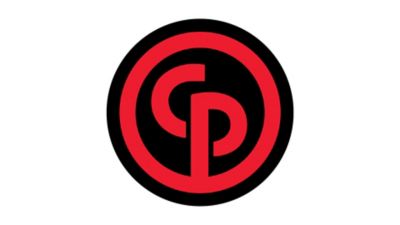Product logo in ring version with white background.