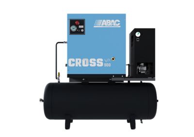 CROSS 900 VSD Tank Mounted Dryer Screw Compressors Abac