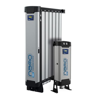 Two nano NDL modular desiccant compressed air dryers 