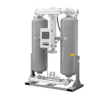 Image of a nano EH externally-heated twin tower desiccant air dryer