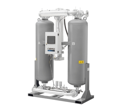 Image of a nano EH Series Externally Heated Twin Tower Desiccant Dryer