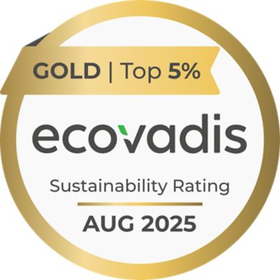 EcoVadis gold medal 