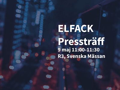 Elfack Pressträff 2023