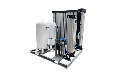 A modular process skid package with nano equipment assembled together