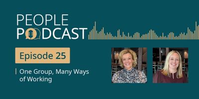 People Podcast banner for episode 25 featuring Cecilia Sandberg and Jessica Clarke