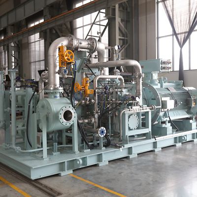 Oil-free Gas Screw Compressor