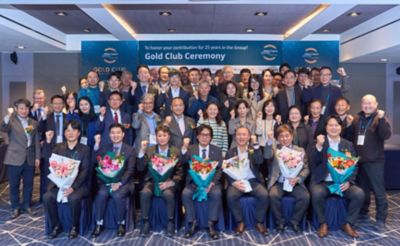 아트라스콥코 그룹 골드클럽 이벤트 단체 사진 