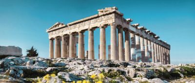The Parthenon temple on the Athenian Acropolis