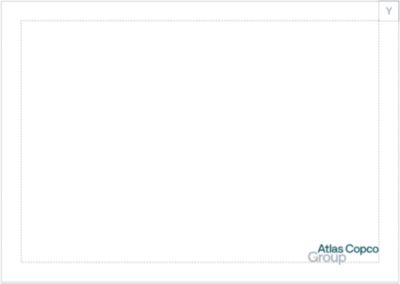 Margin of the surface will be Y - height of the logotype.