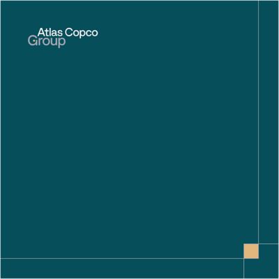 Teal layout with Group tag in lower right corner and accompanying lines