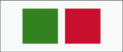 Accent colors for validation in a light interface