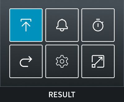 Icons for a dark interface