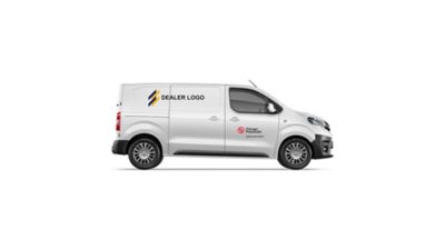 Label on vehicles.