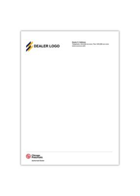 Letterheads and envelopes.