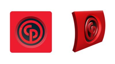High level logo treatment.