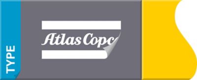 Brand elements for Atlas Copco