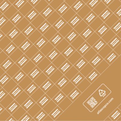 Atlas Copco packaging branding - 1a pattern