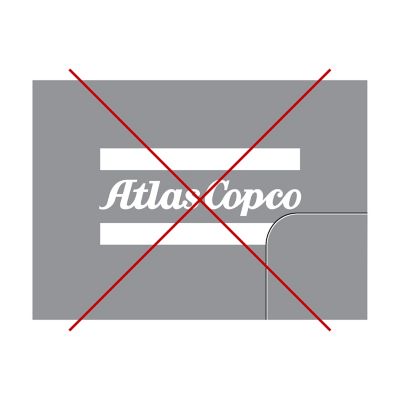 Brand elements for Atlas Copco