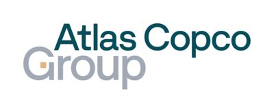 The Atlas Copco Group logo on a white background