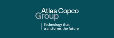 Vertical full color logotype for use on dark backgrounds