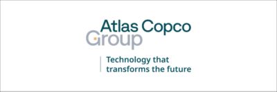 Vertical logotype with Group message