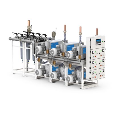 Medical Vacuum Systems (mVAC) Frame Mounted left view
