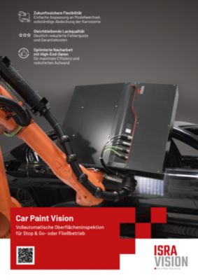 Automated paint inspection for car bodies